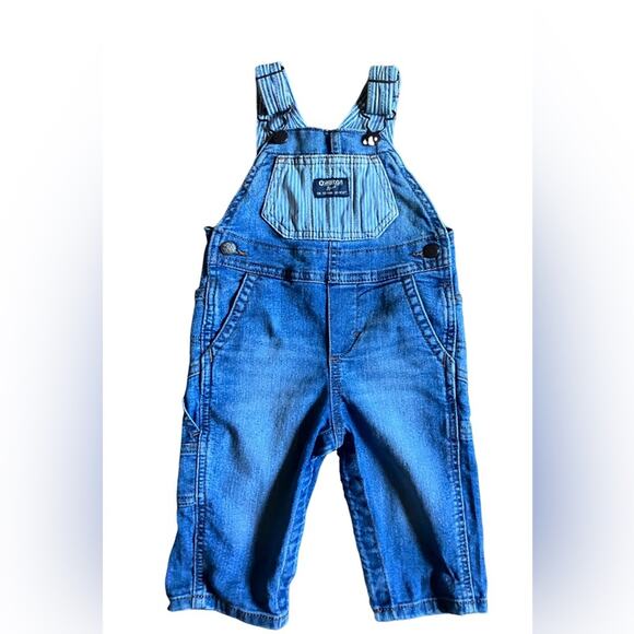 Osh Kosh 9M Classic Bib Overalls - Picture 1 of 14